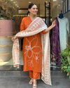 AV Viscose Printed Kurti With Bottom Dupatta Exporters In India
